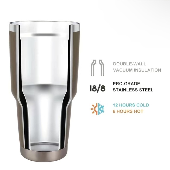 NEW 40oz Stainless Steel Travel Cup - Picture 5 of 5